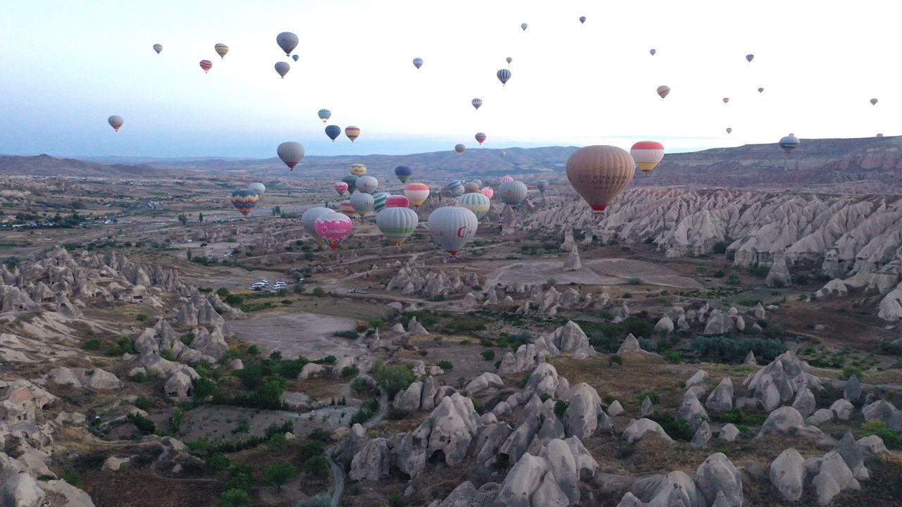 Kapadokya’ya 8 Ayda 2.9 Milyon Ziyaretçi Geldi