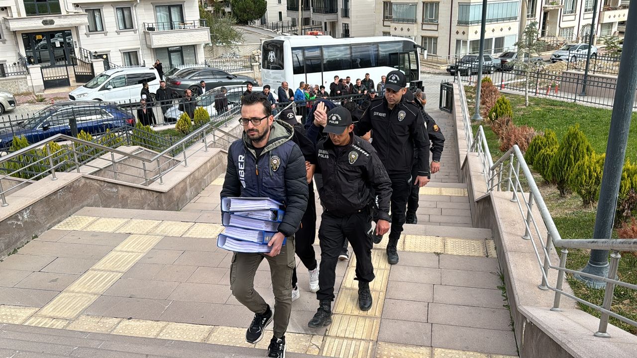 Nevşehir Merkezli Yasa Dışı Bahis Operasyonunda 15 Şüpheli Adliyeye Sevk Edildi