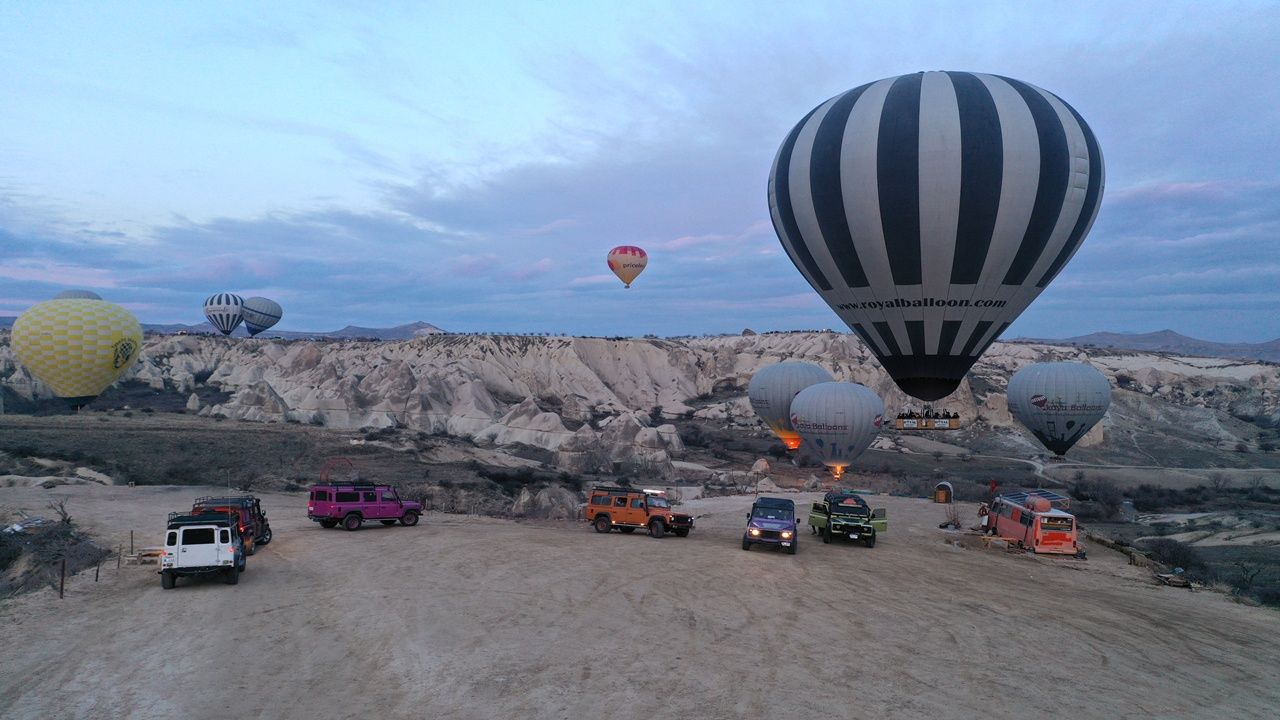 Kapadokya'yı Ziyaret Eden Her 6 Turistten 1'i Balona Biniyor