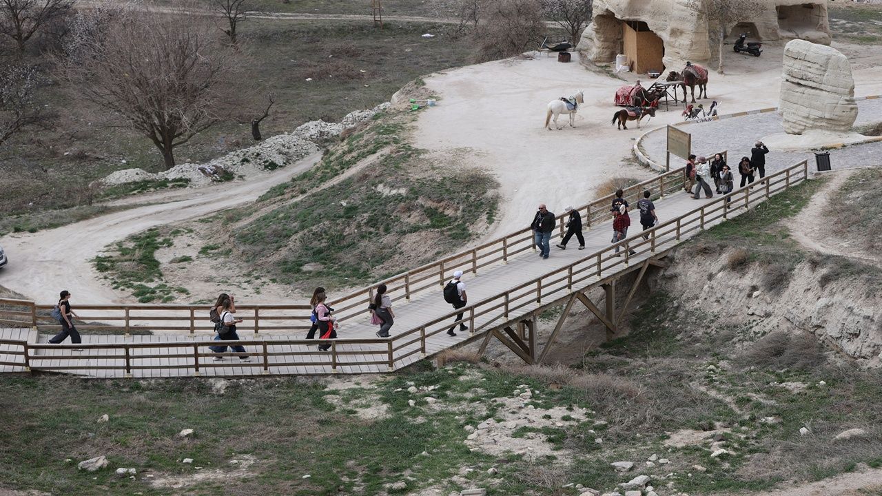 Kapadokya'da Bayram ve Ara Tatil Yoğunluğu Yaşanacak