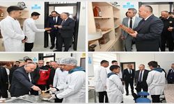 Ali Fidan Meslek Lisesini Ziyaret Etti