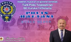 Başkan Salaş, Türk Polis Teşkilatı'nın 180. Yılını Kutladı