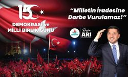 Başkan Arı'dan 15 Temmuz Mesajı: "Demokrasi Dersi"