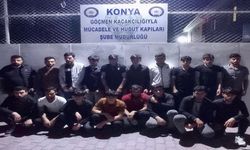 Konya'da Göçmen Kaçakçılığı Operasyonu: 17 Düzensiz Göçmen Yakalandı