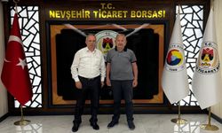 TÜİK Nevşehir Bölge Müdürü Kaymak'tan NTB Başkanı Salaş'a Ziyaret