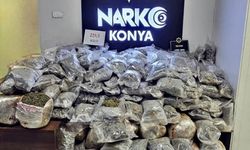 Konya'da 145 Kilo Skunk ve 80 Kilo 500 Gram Esrar Ele Geçirildi