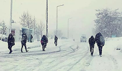 Nevşehir’de Okullara 1 Günlük Kar Tatili