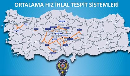Nevşehir'de Ortalama Hız Tespit Sistemi Kullanıma Açılıyor