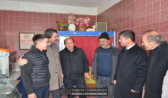 Kozaklı Kaymakamı Esnaf Ziyareti Gerçekleştirdi