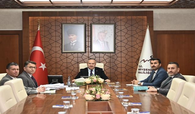 Nevşehir’de Su Yatırımları Masaya Yatırıldı