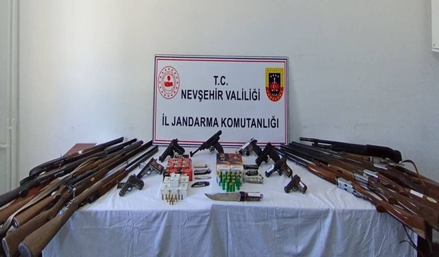 Nevşehir’de Silah ve Uyuşturucu Operasyonu: 9 Gözaltı