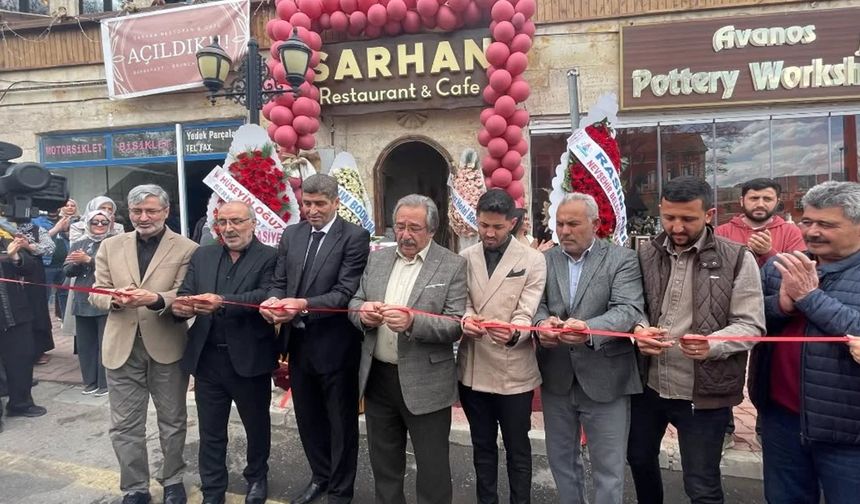 Avanos'ta Sarhan Alacarte Restaurant Hizmete Açıldı