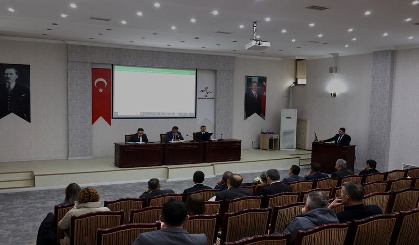 Nevşehir’de 2. İl Su Kurulu Toplantısı Gerçekleşti