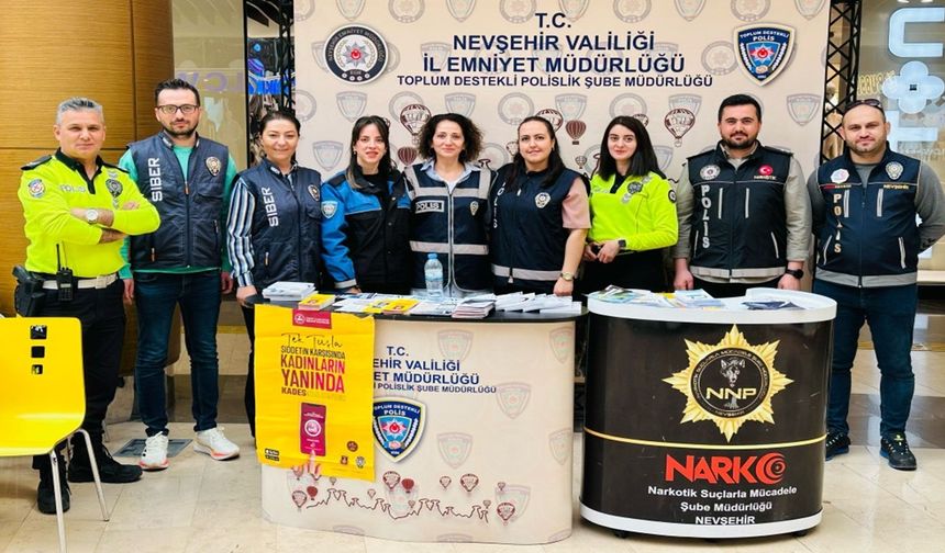 Nevşehir Emniyeti'nden Farkındalık Etkinliği