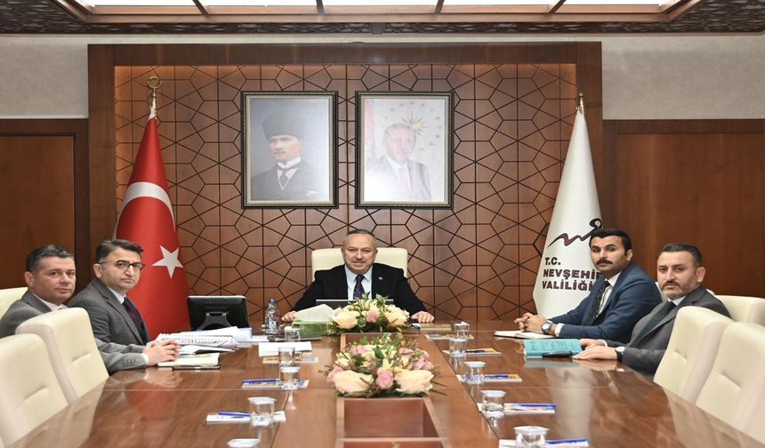 Nevşehir’de Su Yatırımları Masaya Yatırıldı