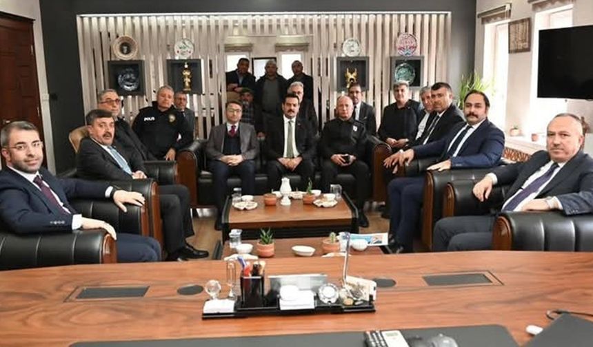Vali Ali Fidan’dan Karapınar Belediyesi’ne Ziyaret